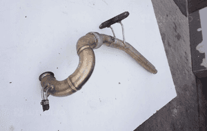 TŁUMNIK WYDECH DOWN PIPE VOLKSWAGEN SCIROCCO 2.0 TDI 2