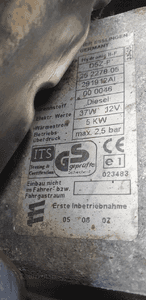 Webasto ogrzewanie postojowe Ford Galaxy MK1 Lift 7M3815071B 9