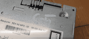 Radio radioodtwarzacz oryginał Citroen C5 III 9663080277 8