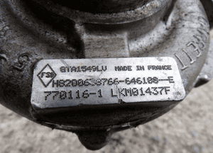 Renault laguna iii nissan qashqai 2.0 dci turbosprężarka H8200638766 3