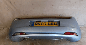 Zderzak tył tylny fiat grande punto 457/B błękitny 1