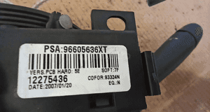 #PRZEŁĄCZNIK ZESPOLONY PAJĄK PEUGEOT / CITROEN  nr 96605636XT 4