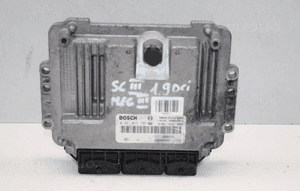 Sterownik silnika moduł ECU komputer Bosch 1.9 DCI RENAULT SCENIC III MEGANE III 0281015798 1