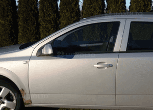 Opel astra h kombi drzwi przód przednie lewe Z167 1