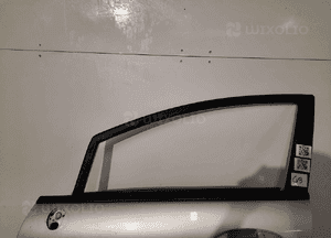 Drzwi przód przednie lewe do ford fiesta MK7 vii 5D 5 drzwi hb moondust dust silver srebrne 6