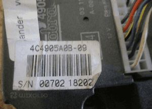 MODUŁ STEROWNIK PDC PEUGEOT CITROEN 4C4905A0B09 2