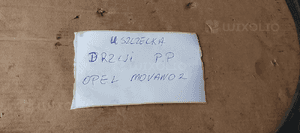 Uszczelka drzwi prawy przód przednia prawa Opel Movano III 6