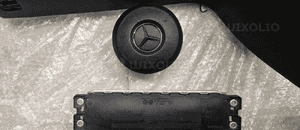 Deska airbag poduszki pasy mercedes c W205 lift 5