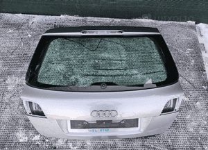 Klapa Bagaznika Szyba Srebrna Szara Audi A3 8P Sportback 5 D Drzwi 11
