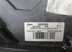 Lampa prawa prawy przód Fiat Scudo 2 II 89902604 9