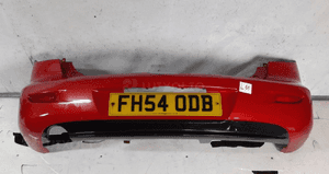 } ZDERZAK TYŁ TYLNY MAZDA 3 BORDO BORDOWY 1