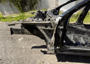 Audi A6 C7 ćwiartka słupek podłużnica lewa przód LZ9Y 3