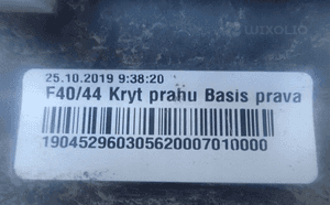 Listwa progowa prawa próg prawy bmw 1 F40 2 ii F44 4