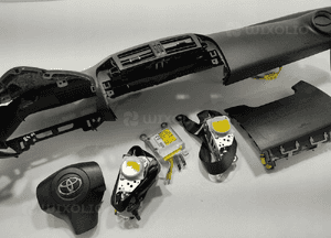 Deska konsola poduszka poduszki air-bag pasy toyota RAV4 iii 2006-2009 3