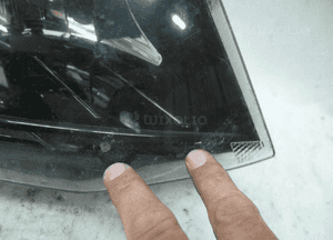 Skoda fabia led soczewka lampa przednia prawa 3