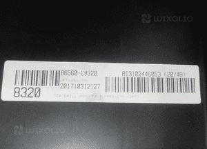 Grill gril atrapa hyundai I20 ii coupe 3 drzwi 86569-C8320 2014-2018 18