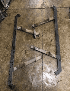 Progi zewnętrzne metalowe Land Rover Discovery 1 I 1