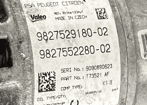 Kompresor klimatyzacji peugeot citroen 9827529180 4