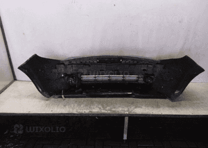 Zderzak przód przedni do renault scenic 2 ii NV676 czarny halogeny 4