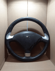 Kierownica peugeot 307CC skórzana air bag poduszka powietrzna  (lok. 51) 1