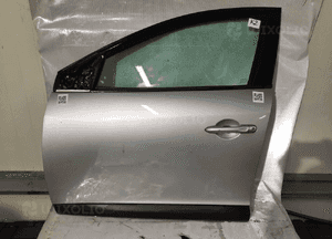 Drzwi przód przednie lewe renault megane 3 iii TED69 srebrny 5D 5 drzwi hb 1