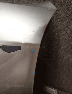 BŁOTNIK PRZÓD LEWY BMW X5 E70 LIFT 2