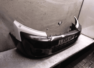 Zderzak przód przedni citroen jumpy ii 2 biały 4