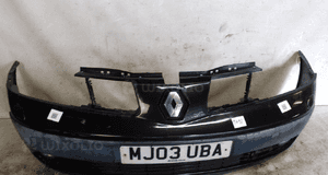 Zderzak przód przedni do renault espace halogeny spryskiwacze lamp xenon NV676 czarny 1
