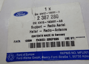 Ford ecosport antena radia dachowa płetwa rekin 9