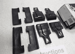 Range rover evoque zestaw kit montażowy kit 1663 thule 4