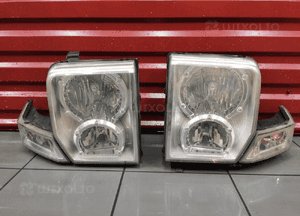 Jeep commander xk xh 05-10 lampy przód przednie europa oryginał eu 1
