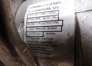 FIAT PANDA II WSPOMAGANIE ELEKTRYCZNE KOLUMNA EUROPA 51795116 3