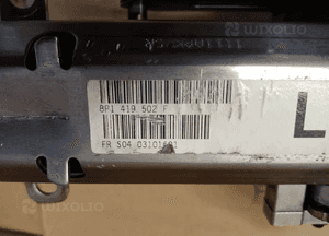 Kolumna kierownicza krzyżak Audi A3 8P 8P1419502F 7