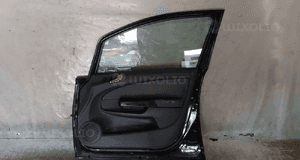 Drzwi przód przednie prawe do opel corsa d 5D 5 drzwi Z20R czarne 5