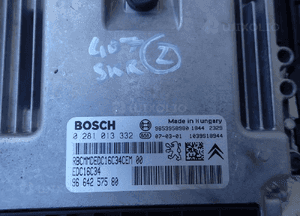 KOMPUTER SILNIKA PEUGEOT 407 1.6 HDI 9664257580 RADOM 2