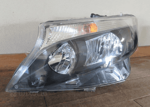 Lampa przednia przód lewa prawa mercedes vito W447 2014-2019 rok czarna 3