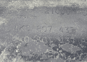 Zderzak przód przedni audi A6 C8 4K0 4K0807437 8
