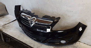 Zderzak przód przedni opel corsa d Z20R czarny halogeny 3
