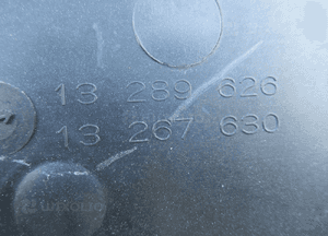 Pas górny chłodnica wody klimatyzacji wentylator  opel astra iv 4 j 1.7 cdti 2009-2015 5