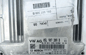 MODUŁ KOMPUTER STEROWNIK SILNIKA 05L907309B 4