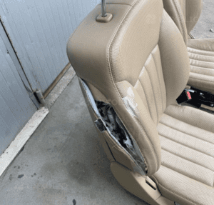 mercedes ml gl 164  r 251 fotel przedni przód  BEŻ BEŻOWY  wentylowany  podgrzewany PRAWY 5
