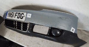 Zderzak przód przedni do audi A6 C5 halogeny LX6V błękitny 3