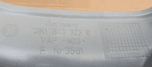 Tunel środkowy osłona tunelu podłokietnik VW Passat B5 3B0863323B 3B0864207F 6