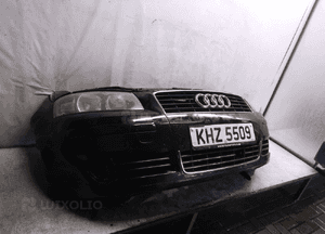 / KOMPLETNY PRZÓD, ZDERZAK PRZÓD, PAS PRZEDNI, ĆWIARTKI, FARTUCHY PODŁUŻNICE AUDI A3 8P 2.0 TDI LAMPY LZ9W CZARNY 3