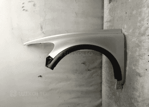 Błotnik lewy przedni przód volvo C30 przedlift srebrny 426 1