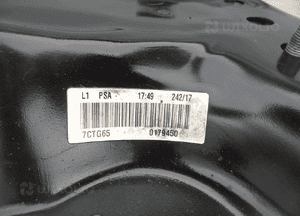 Sanki kołyska wózek trawers peugeot 308 ii T9 C4 2