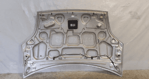 Maska pokrywa silnika ford fiesta MK.6 6 vi 62 srebrna 4