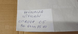 Wiązka instalacja wtryskiwacza Fiat Scudo II 2.0 HDI 9664447580 7