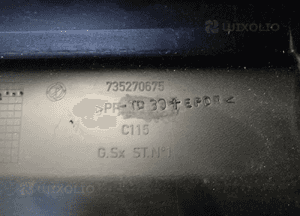 Podszybie osłona podszybia Fiat Stilo 735270675 7