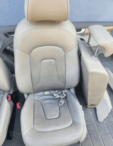 Audi A4 B8 fotele kanapy siedzenia boczki kombi beżowy europa 3